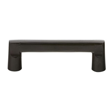 Patioplus 8 in. Bronze Rail Cabinet Pull, Flat Black PA2006810